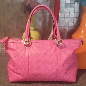 Gucci Monogram Guccisma Bag Tote Only